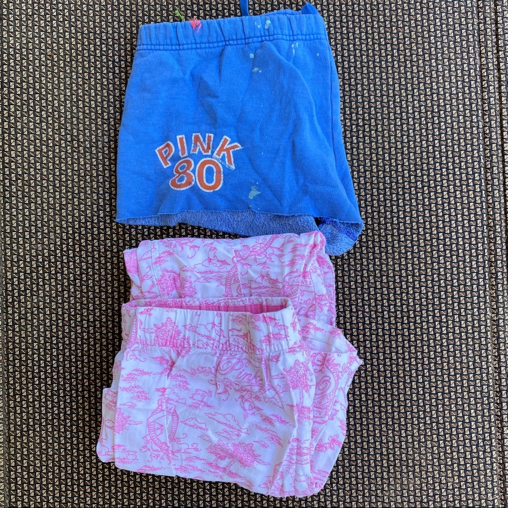 Victoria’s Secret PINK lounge pajama lot sz SMALL